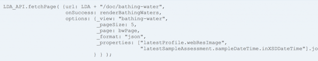 bathing-water-quality-API