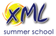 XML Summer School Logo and link to curriculum page