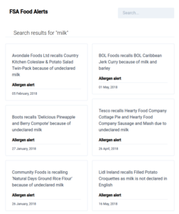 Food Alerts API Python Wrapper - Epimorphics
